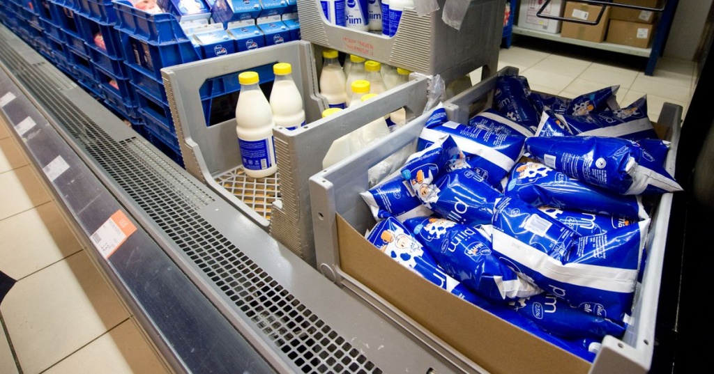 Пластиковые ящики и контейнеры для молока и молочной продукции