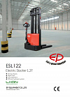 Электроштабелер EP ESL122