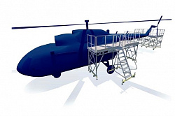 Боковая платформа для вертолета Megal ПОА П